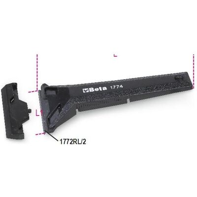 BETA, Accessoires de peinture, 017740001 1774-Universal Abstreifblatt 155 mm - Publicité BETA, Accessoires de peinture, 017740001 1774-Universal Abstreifblatt 155 mm - Publicité