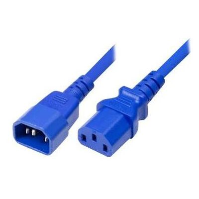 Tecline Modèle 808041 Câble d'Alimentation Bleu 1,8m IEC C13 - Publicité Tecline Modèle 808041 Câble d'Alimentation Bleu 1,8m IEC C13 - Publicité