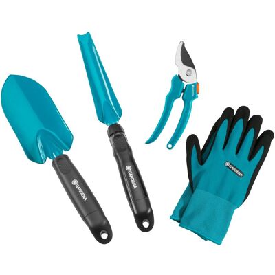 Gardena, Outils à main de jardinage, Petits appareils électroménagers Équipement de base - Publicité Gardena, Outils à main de jardinage, Petits appareils électroménagers Équipement de base - Publicité