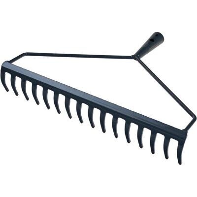 Siena Garden, Râteau, Râteau 16 dents 41 cm sans manche, anthracite - Publicité Siena Garden, Râteau, Râteau 16 dents 41 cm sans manche, anthracite - Publicité