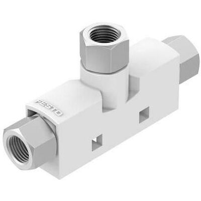 Festo, Outils pneumatiques : accessoires, VN-10-H-T3-PI4-VI4-RI4 193500 Buse d'aspiration à vide - Publicité Festo, Outils pneumatiques : accessoires, VN-10-H-T3-PI4-VI4-RI4 193500 Buse d'aspiration à vide - Publicité
