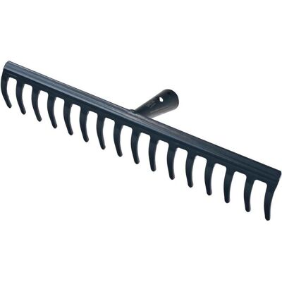 Siena Garden, Râteau, Râteau de jardin 16 dents 41 cm sans manche, anthracite - Publicité Siena Garden, Râteau, Râteau de jardin 16 dents 41 cm sans manche, anthracite - Publicité