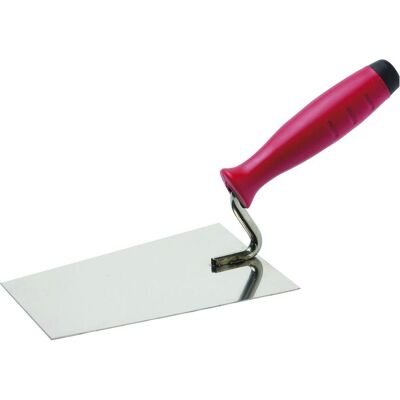Schuller Eh'klar, Truelle + spatule, SCHULLER Truelle de maçon 2-K manche inox Dimension de la lame 180mm - Publicité Schuller Eh'klar, Truelle + spatule, SCHULLER Truelle de maçon 2-K manche inox Dimension de la lame 180mm - Publicité