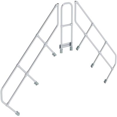 Munk, Échelle, ½Passage 45� seconde main courante 7 marches (80 cm) - Publicité Munk, Échelle, ½Passage 45� seconde main courante 7 marches (80 cm) - Publicité