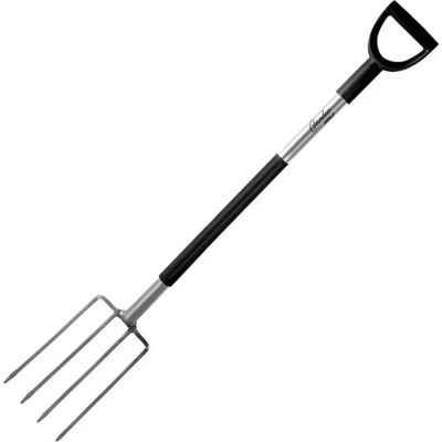 Dedra, Outils à main de jardinage, Fourches de creusement avec manche en acier, avec manche en D 122 cm - Publicité Dedra, Outils à main de jardinage, Fourches de creusement avec manche en acier, avec manche en D 122 cm - Publicité