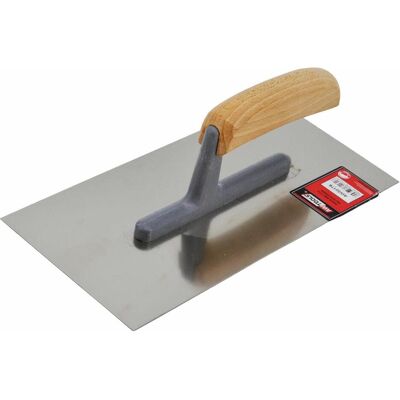 Awtools, Truelle + spatule, Paca Metalowa 270mm Drewniany Uchwyt Na Stopce Poliamidowej (27 cm) - Publicité Awtools, Truelle + spatule, Paca Metalowa 270mm Drewniany Uchwyt Na Stopce Poliamidowej (27 cm) - Publicité