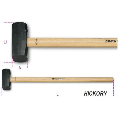 Beta Modèle 1381 - Paire de Marteaux avec Manche en Hickory - 5000g - Publicité Beta Modèle 1381 - Paire de Marteaux avec Manche en Hickory - 5000g - Publicité