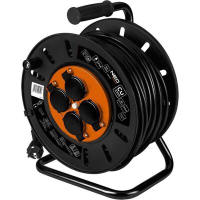 Topex, Enrouleur à câble, Przedłużacz bębnowy 30m 3x2.5mm2 (30 m, 2.50 mm²² mm) - Publicité Topex, Enrouleur à câble, Przedłużacz bębnowy 30m 3x2.5mm2 (30 m, 2.50 mm²² mm) - Publicité