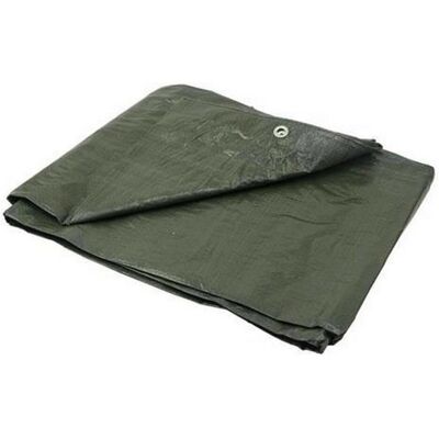 GEKO, Bâche, Bâche solide PP/PE imperméable, vert, 8x12m (12 x 8 m) - Publicité GEKO, Bâche, Bâche solide PP/PE imperméable, vert, 8x12m (12 x 8 m) - Publicité