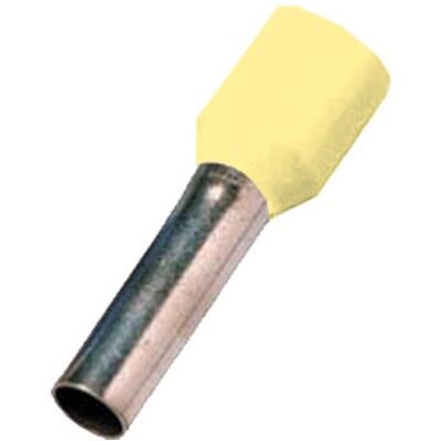 Intercable, Connecteur pour câble, 1000 pièces embout 0,25qmm jaune clair ICIAE0256HGE / 558094 - Publicité Intercable, Connecteur pour câble, 1000 pièces embout 0,25qmm jaune clair ICIAE0256HGE / 558094 - Publicité
