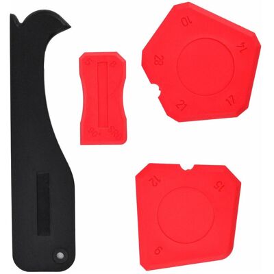 Awtools, Truelle + spatule, Spatule pour SIL. Avec un cutter 4 PCs. Publicité Awtools, Truelle + spatule, Spatule pour SIL. Avec un cutter 4 PCs. Publicité