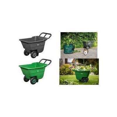 Bradas, Brouette, Gartenschubkarre HANDY-GO, 90 Liter, grün belastbar: bis 150 kg, Schale aus Kunststoff mit Stahlgri - Publicité Bradas, Brouette, Gartenschubkarre HANDY-GO, 90 Liter, grün belastbar: bis 150 kg, Schale aus Kunststoff mit Stahlgri - Publicité