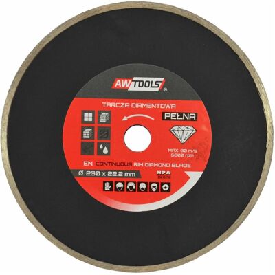 Awtools, Lame de scie, AW TARCZA DIAMENTOWA 200x25,4-22,2 / PEŁNA - Publicité Awtools, Lame de scie, AW TARCZA DIAMENTOWA 200x25,4-22,2 / PEŁNA - Publicité