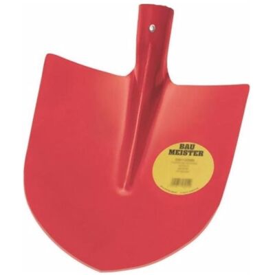 Idealspaten, Bêche + pelle, Baumeister Frankfurter Pelle rouge revêtue par poudre Douille sans manche - Publicité Idealspaten, Bêche + pelle, Baumeister Frankfurter Pelle rouge revêtue par poudre Douille sans manche - Publicité