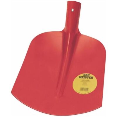 Idealspaten, Bêche + pelle, Baumeister Holländer Pelle à sable rouge revêtue par poudre sans manche - Publicité Idealspaten, Bêche + pelle, Baumeister Holländer Pelle à sable rouge revêtue par poudre sans manche - Publicité
