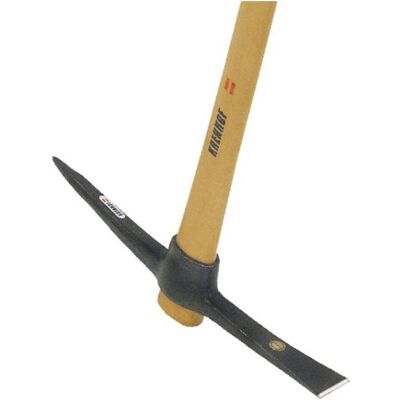 Krenhof 801S25 - Poids 2,5 kg - Manche 550 mm - Bois - Pioche - Publicité Krenhof 801S25 - Poids 2,5 kg - Manche 550 mm - Bois - Pioche - Publicité
