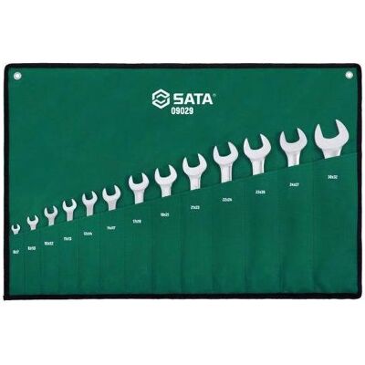 Ensemble de clés à œil double SATA 6-32 mm - Jeu de tournevis - Publicité Ensemble de clés à œil double SATA 6-32 mm - Jeu de tournevis - Publicité