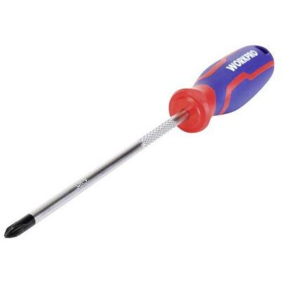 Tournevis Phillips WorkPro PH2 100mm - Publicité Tournevis Phillips WorkPro PH2 100mm - Publicité