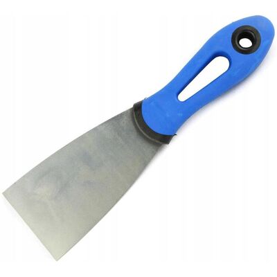 Kubala, Truelle + spatule, Truelle en acier inoxydable – 60 mm – Manche ergonomique à deux composants - Publicité Kubala, Truelle + spatule, Truelle en acier inoxydable – 60 mm – Manche ergonomique à deux composants - Publicité