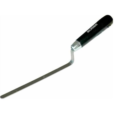 Ironside, Truelle + spatule, 160014 Truelle à joints trempée 10mm forme hamburger (1 cm) - Publicité Ironside, Truelle + spatule, 160014 Truelle à joints trempée 10mm forme hamburger (1 cm) - Publicité
