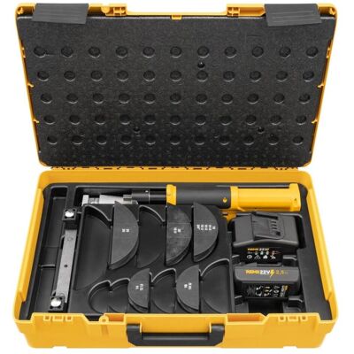 Rems, Outils automobiles, 153414 R220 Hydro-Swing Accu-Rohrbieger 22 V Set 14-16-18-20-25/26 - Publicité Rems, Outils automobiles, 153414 R220 Hydro-Swing Accu-Rohrbieger 22 V Set 14-16-18-20-25/26 - Publicité