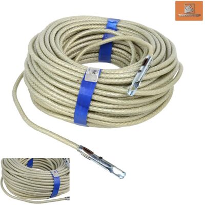 GEKO, Corde, Corde de sécurité pour bâche, 36m (36 m) - Publicité GEKO, Corde, Corde de sécurité pour bâche, 36m (36 m) - Publicité