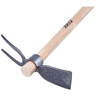 Jucon, Outils à main de jardinage, Houe à trois dents Juco, cultivateur en acier inoxydable, râteau à main, accessoire de jardinage - Publicité Jucon, Outils à main de jardinage, Houe à trois dents Juco, cultivateur en acier inoxydable, râteau à main, accessoire de jardinage - Publicité