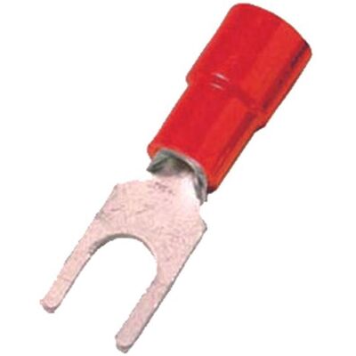 Intercable, Connecteur pour câble, Cosse à sertir ICIQ16G DIN46237 0,5-1qmm M6 rouge forme fourche - Publicité Intercable, Connecteur pour câble, Cosse à sertir ICIQ16G DIN46237 0,5-1qmm M6 rouge forme fourche - Publicité