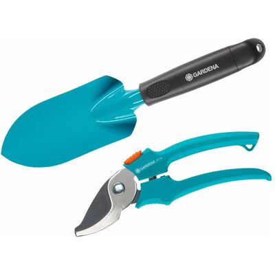 Gardena 12201-20 Ensemble d'Outils à Main - Outils de Taille et Plantation - Publicité Gardena 12201-20 Ensemble d'Outils à Main - Outils de Taille et Plantation - Publicité
