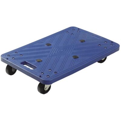 RS PRO, Chariot de transport, Plateau à roulette en plastique (100 kg) - Publicité RS PRO, Chariot de transport, Plateau à roulette en plastique (100 kg) - Publicité