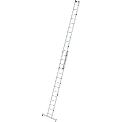 MUNK Échelle extensible réglable - 2x14 marches, aluminium, 420mm - Publicité MUNK Échelle extensible réglable - 2x14 marches, aluminium, 420mm - Publicité
