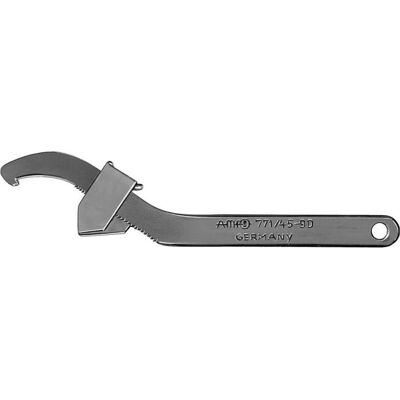 Amf, Clé à molette, Clé à ergot réglable avec nez (45 mm, 46 mm, 47 mm, 48 mm, 49 mm, 50 mm, 52 mm, 54 mm, 55 mm, 56 mm, 57 mm, 58 mm, 60 mm, 62 mm, 63 mm, 65 mm, 66 mm, 67 mm, 68 mm, 70 mm, 71 mm, 74 mm, 75 mm, 76 mm, 77 mm, 78 mm, 80 mm, 82 mm, 85 mm, 8 - Publicité Amf, Clé à molette, Clé à ergot réglable avec nez (45 mm, 46 mm, 47 mm, 48 mm, 49 mm, 50 mm, 52 mm, 54 mm, 55 mm, 56 mm, 57 mm, 58 mm, 60 mm, 62 mm, 63 mm, 65 mm, 66 mm, 67 mm, 68 mm, 70 mm, 71 mm, 74 mm, 75 mm, 76 mm, 77 mm, 78 mm, 80 mm, 82 mm, 85 mm, 8 - Publicité