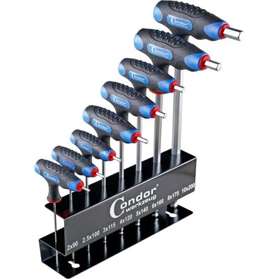 Condor, Tournevis, Jeu de tournevis, 8 pièces - Publicité Condor, Tournevis, Jeu de tournevis, 8 pièces - Publicité