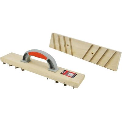 Awtools, Truelle + spatule, Zdzierak Wyrównujący Do Tynków / Drewniany (40 cm) - Publicité Awtools, Truelle + spatule, Zdzierak Wyrównujący Do Tynków / Drewniany (40 cm) - Publicité