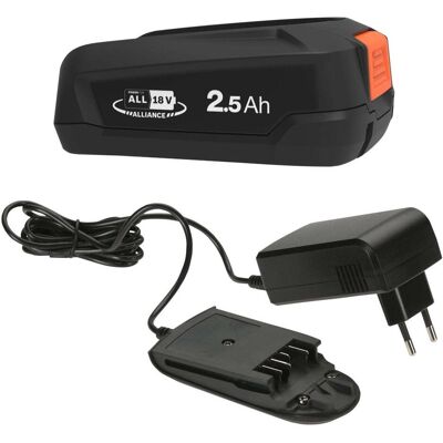 Gardena PBA 18V/45 Kit Batterie - 2,5Ah Li-Ion - Publicité Gardena PBA 18V/45 Kit Batterie - 2,5Ah Li-Ion - Publicité