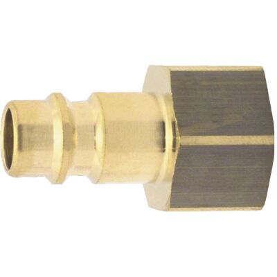 Elmag, Outils pneumatiques : accessoires, Raccord pneumatique Euro en laiton 1/2" femelle - Publicité Elmag, Outils pneumatiques : accessoires, Raccord pneumatique Euro en laiton 1/2" femelle - Publicité