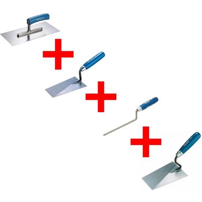 Ensemble de Spatules Jung - Acier au Carbone, Poignée en Bois, 4 pièces - Publicité Ensemble de Spatules Jung - Acier au Carbone, Poignée en Bois, 4 pièces - Publicité