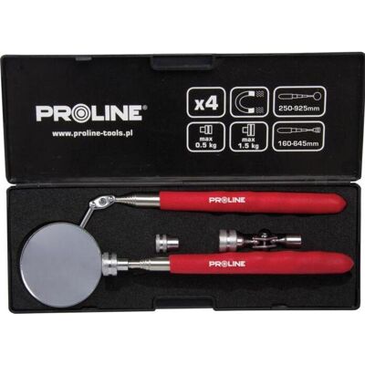 Proline, Outils automobiles, Kit d'inspection Pro-Line Pince magnétique et miroir (46979) - Publicité Proline, Outils automobiles, Kit d'inspection Pro-Line Pince magnétique et miroir (46979) - Publicité