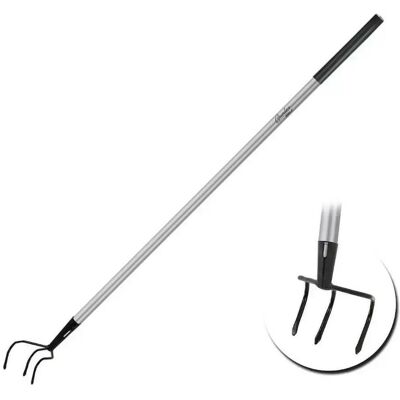 Dedra, Outils à main de jardinage, Poignée métallique à trois branches pour le jardin, longueur 128 cm - Publicité Dedra, Outils à main de jardinage, Poignée métallique à trois branches pour le jardin, longueur 128 cm - Publicité