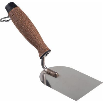 Awtools, Truelle + spatule, Spatule en acier inoxydable Kielnia Edelstless 80 mm manche en liège - Publicité Awtools, Truelle + spatule, Spatule en acier inoxydable Kielnia Edelstless 80 mm manche en liège - Publicité