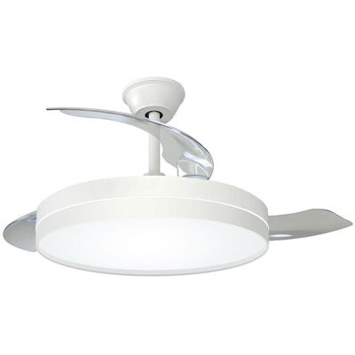 EDM Ceiling fan 3cct ø107 cm, white, Ventilateur, Blanc - Publicité EDM Ceiling fan 3cct ø107 cm, white, Ventilateur, Blanc - Publicité