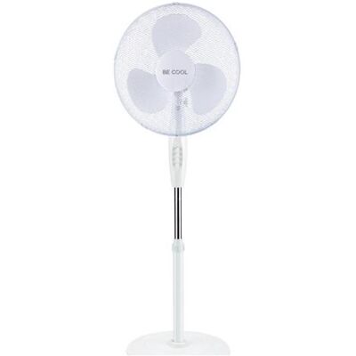 Be Cool STANDVENTILATOR 40CM (BC16SF WS), Ventilateur, Blanc - Publicité Be Cool STANDVENTILATOR 40CM (BC16SF WS), Ventilateur, Blanc - Publicité