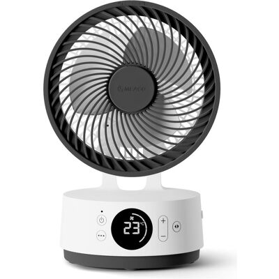 Meaco MeacoFan Sefte 6 Tischventilator mit Akku, Ventilateur, Blanc, Noir - Publicité Meaco MeacoFan Sefte 6 Tischventilator mit Akku, Ventilateur, Blanc, Noir - Publicité