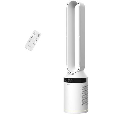 Be Cool Turmventilator 40 W mit Beleuchtung, mit Fernbedienung, Oszillierend, Ventilateur, Blanc - Publicité Be Cool Turmventilator 40 W mit Beleuchtung, mit Fernbedienung, Oszillierend, Ventilateur, Blanc - Publicité