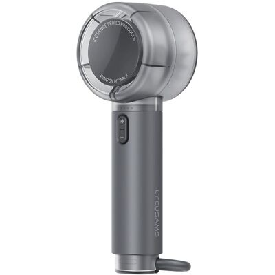 Usams Hand fan LiFE LU01 black, Ventilateur, Noir - Publicité Usams Hand fan LiFE LU01 black, Ventilateur, Noir - Publicité