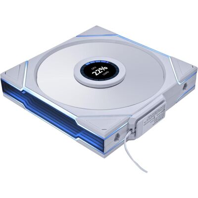 Lian-Li UNI FAN TL Wireless Reverse Blade (140 mm, 1x), Ventilateur PC, Blanc - Publicité Lian-Li UNI FAN TL Wireless Reverse Blade (140 mm, 1x), Ventilateur PC, Blanc - Publicité