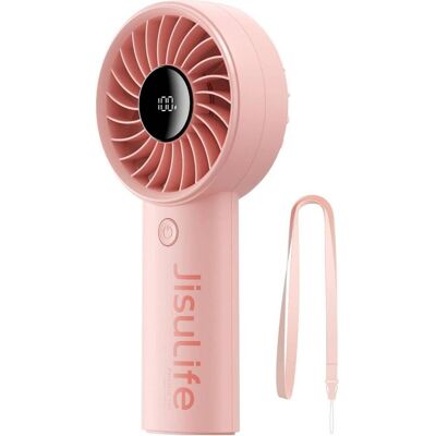Jisulife Life4, Ventilateur, Rose - Publicité Jisulife Life4, Ventilateur, Rose - Publicité