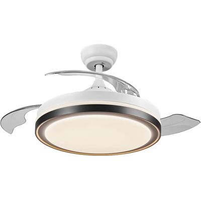Lampe ventilateur de plafond escamotable Ledvance - 66W, Blanc - Publicité Lampe ventilateur de plafond escamotable Ledvance - 66W, Blanc - Publicité