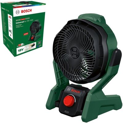 Bosch UniversalFan 18V-1000 - Vert - Ventilateur - Publicité Bosch UniversalFan 18V-1000 - Vert - Ventilateur - Publicité