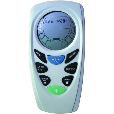 Lucci Air Télécommande pour ventilateurs de plafond, Climatiseur : accessoires, Blanc - Publicité Lucci Air Télécommande pour ventilateurs de plafond, Climatiseur : accessoires, Blanc - Publicité